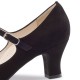 Chaussures de danse Werner Kern "Ashley" 6 cm daim noir