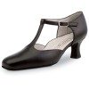 Chaussures de danse Werner Kern "Betty" 6,5 cm cuir rouge