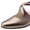 Chaussures de danse Werner Kern "Gala" 4,5 cm cuir or