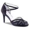Chaussures de danse Anna Kern "Rafaela" 8 cm daim noir