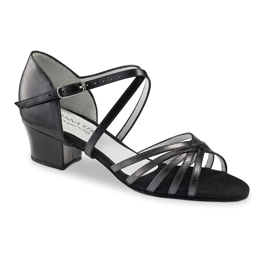 Chaussures de danse Anna Kern "Roma" 3,5 cm cm cuir noir