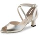 Chaussures de danse Werner Kern "Tiziana" 5,5 cm cuir argent