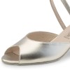 Chaussures de danse Werner Kern "Tiziana" 5,5 cm cuir argent