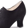 Chaussures de danse Werner Kern "Olivia" 6 cm daim noir