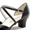 Chaussures de danse Werner Kern "Debby" 4,5 cm cuir noir