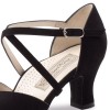 Chaussures de danse Werner Kern "Fatima" 6 cm daim noir