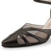 Chaussures de danse Werner Kern "Linda" 6,5 cm cuir noir
