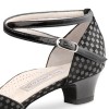 Chaussures de danse Werner Kern "Lola" 3,4 cm quadratino noir