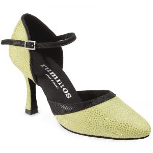 Chaussures de danse Rummos "Brenda" cuir vert