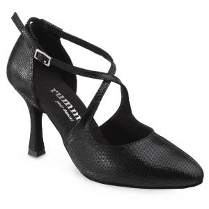 Chaussons De Danse Latine Femmes - Maille élastique Avec Lacets, Semelle En Daim - Pour Salsa, Tango, Pratique - Taille 35 à 42 - Bout Fermé