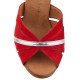 Chaussures de danse Rummos "Lorena" nubick rouge