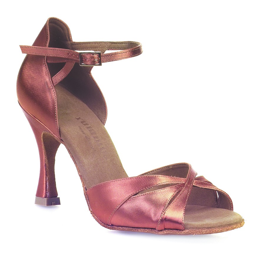 Chaussures de danse Rummos "Kamila" satin tan