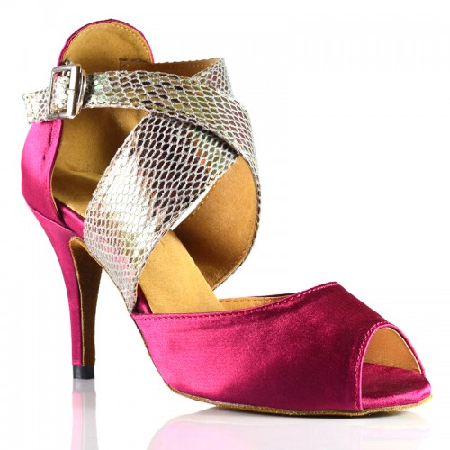 YKXLM Chaussures De Danse Femmes Latine Avec Strass Pour Femme