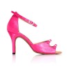 Chaussure de danse Label Latin "Strass" rose bonbon