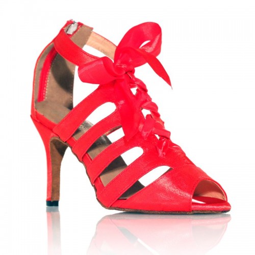 Chaussure de danse Label Latin"Laetitia" rouge