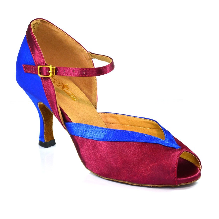 Chaussures de danse Label Latin"Florence" bleu violet