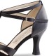 Chaussures de danse Werner Kern "Astrid" 6,5 cm cuir et daim noir