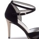 Chaussures de danse Anna Kern "Dona" 8 cm daim noir