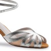 Chaussures de danse Anna Kern "Robina" 6 cm cuir argent