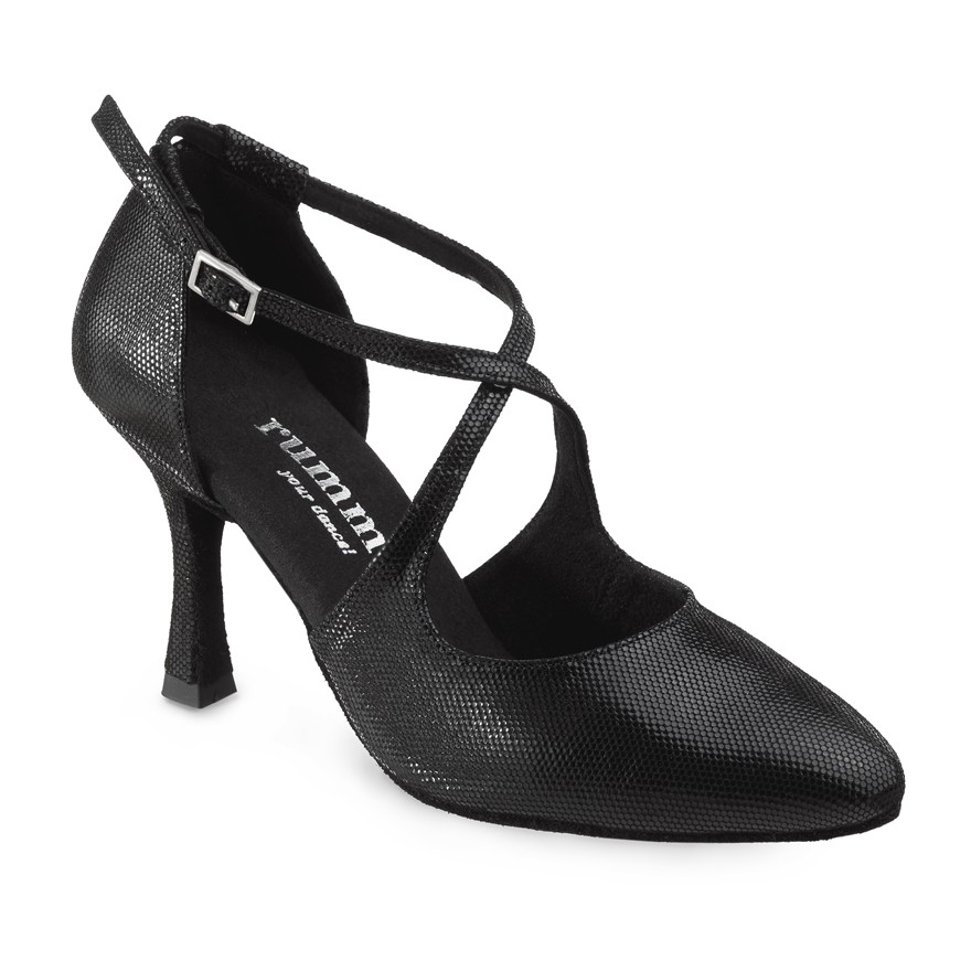 Chaussures de danse Rummos "Olivia" cuir noir