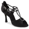 Chaussures de danse Rummos "Ingrid" satin noir