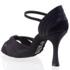 Chaussures de danse Elite Rummos "Anna" satin noir