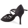 Chaussures de danse Elite Rummos "Barbara" satin noir