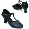 Chaussures de danse Rummos "Tania" cuir noir