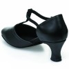 Chaussures de danse Rummos "Tania" cuir noir