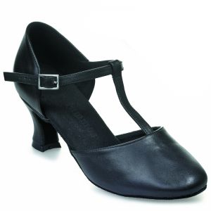 Chaussures de danse Rummos "Tania" cuir noir
