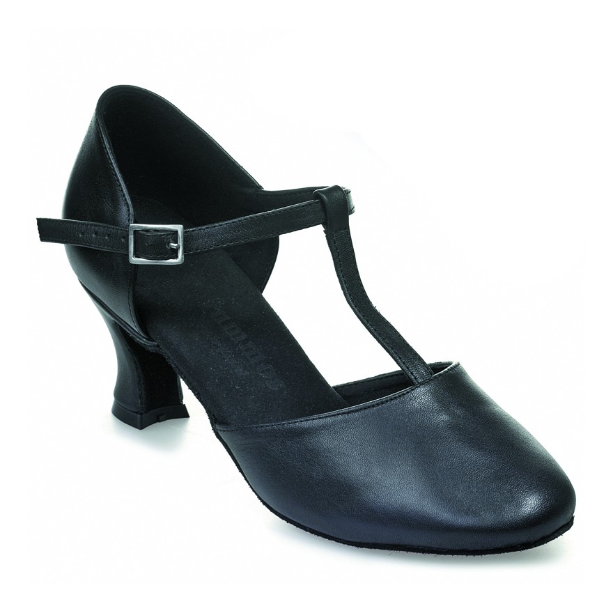 Chaussures de danse Rummos "Tania" cuir noir