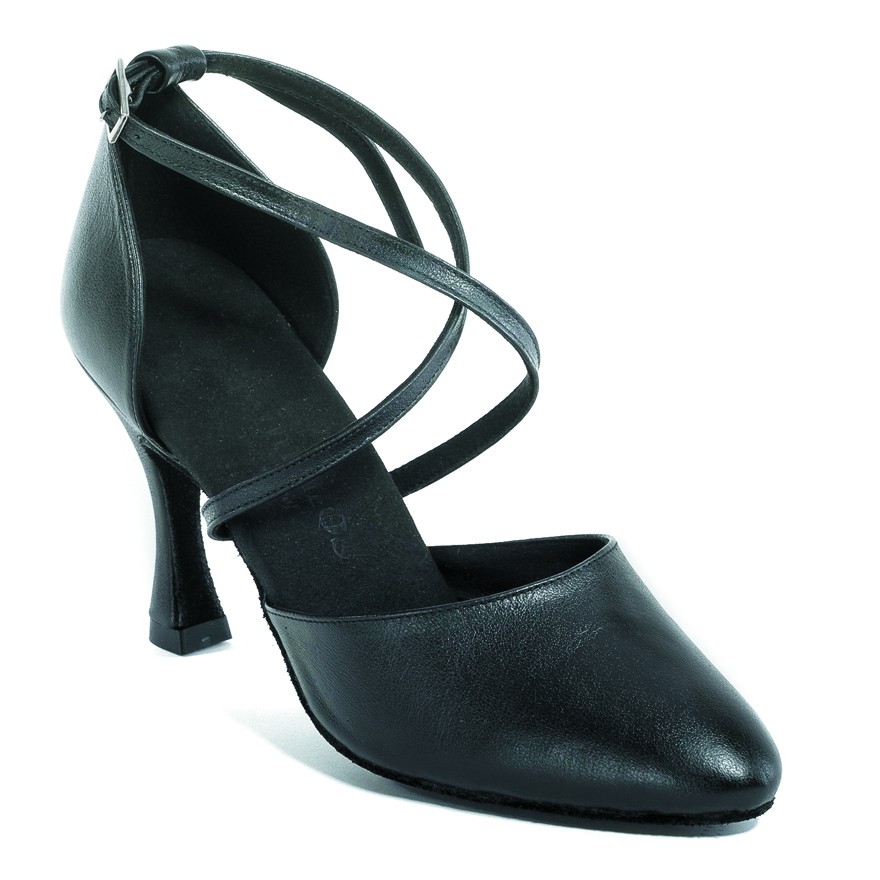 Chaussures de danse Rummos "Krista" cuir noir