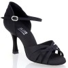 Chaussures de danse Elite Rummos "Paris" satin noir