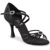 Chaussures de danse Elite Rummos "Victoria" satin noir