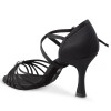 Chaussures de danse Elite Rummos "Victoria" satin noir