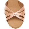 Chaussures de danse Elite Rummos "Paris" satin tan flesh