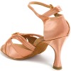 Chaussures de danseprofessionnelle Elite Rummos "Cassandra" satin tan flesh