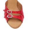 Chaussures de danse professionnelleElite Rummos "Elena" cuir rouge