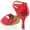 Chaussures de danse professionnelleElite Rummos "Elena" cuir rouge
