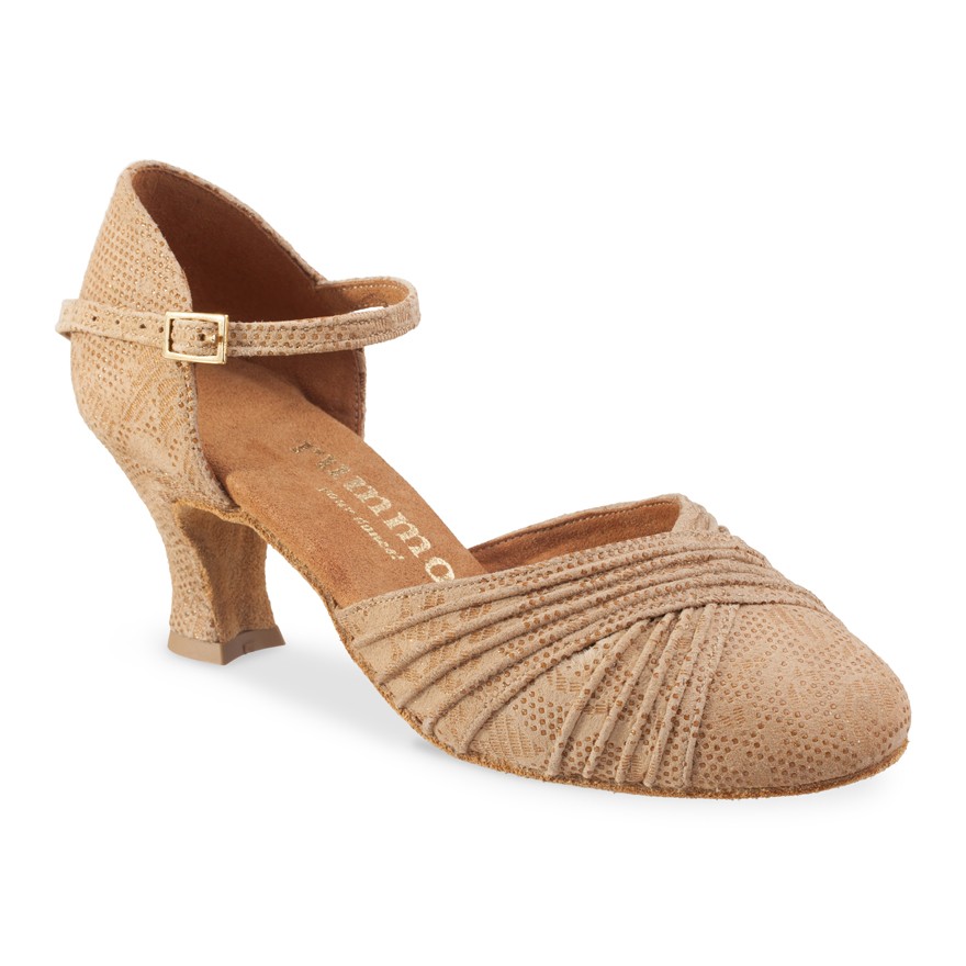 Chaussures de danse Rummos "Prisca" cuir tan Nehru