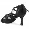 Chaussures de danse Rummos "Gretta" cuir noir imitation peau de lézard