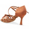 Chaussures de danse Rummos "Carola" satin tan foncé