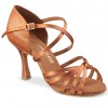 Chaussures de danse Rummos "Carola" satin tan foncé