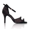 Chaussure de danse Label Latin "Strass" noire