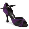 Chaussures de danse Rummos "Kamila" daim noir et violet