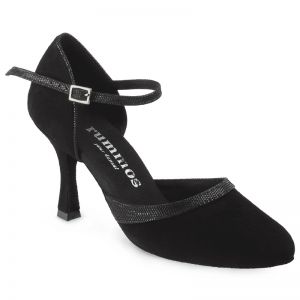 Chaussures de danse Rummos "Brenda" daim noir