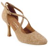 Chaussures de danse Rummos "Olivia" cuir tan nehru beige