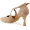 Chaussures de danse Rummos "Olivia" cuir tan nehru beige