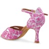 Chaussures de danse Rummos "Kamila" cuir rose