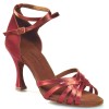 Chaussures de danse Rummos "Fabia" satin tan